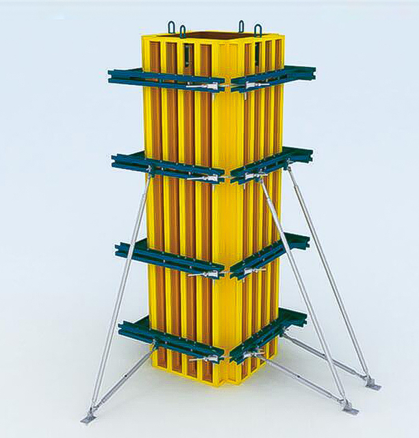 High Quality Timber Beam Concrete Column Mold Wood Formwork System