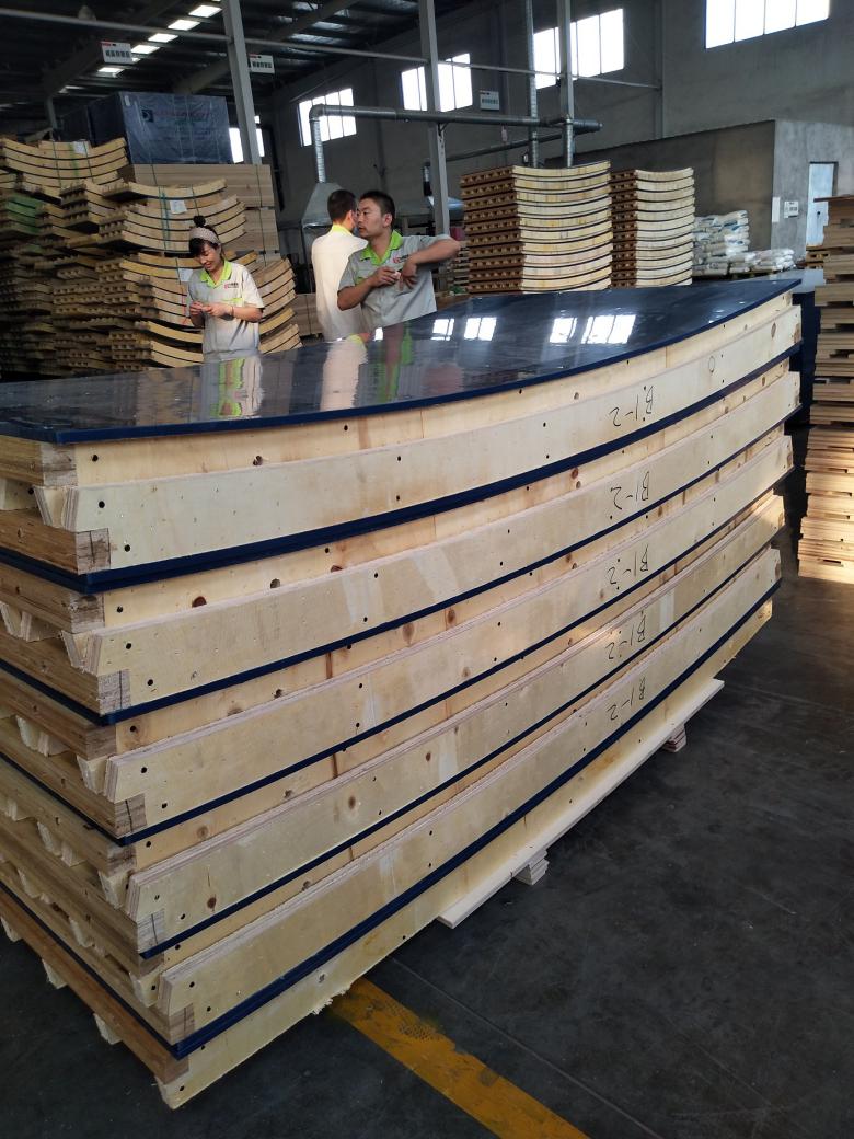 Factory direct sales formwork shuttering Curved Concrete Formwork curve formwork