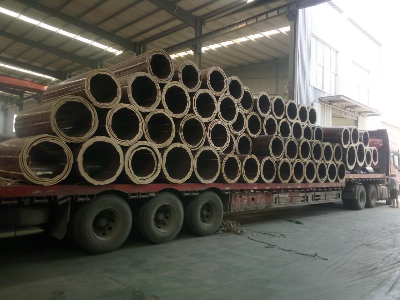 Customized Circular Column Formwork Wooden Round Concrete Column Forms