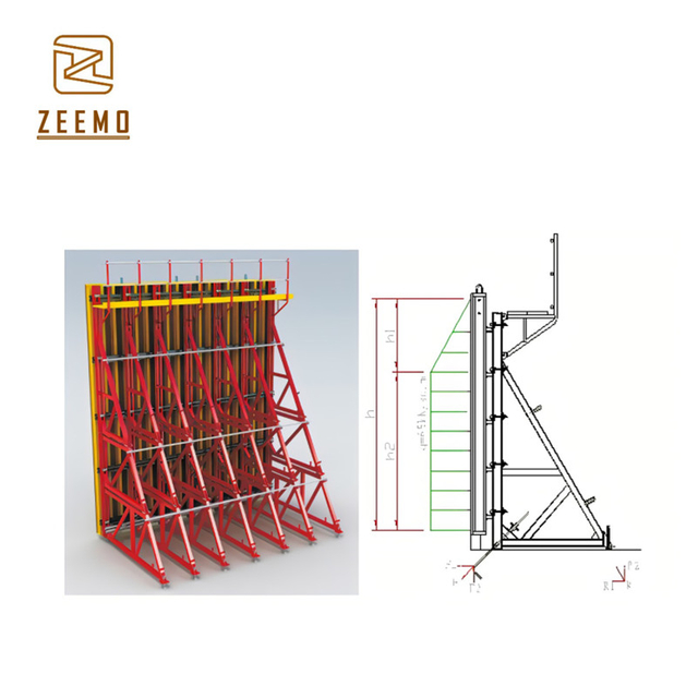 ZEEMO-Concrete single side wall support formwork system