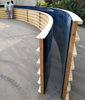 ZEEMO Customized Pool Edge Light Weight Concrete Curved Wood Formwork For Construction