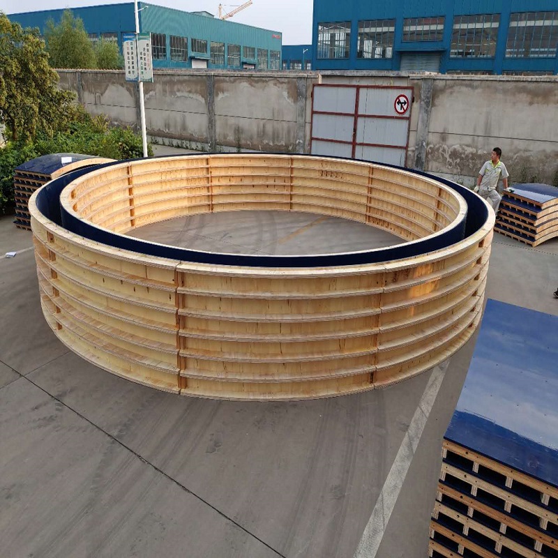 Competitive price factory direct sales Zeemo Concrete Circular Water Tank Formwork System with H20 Timber Beam