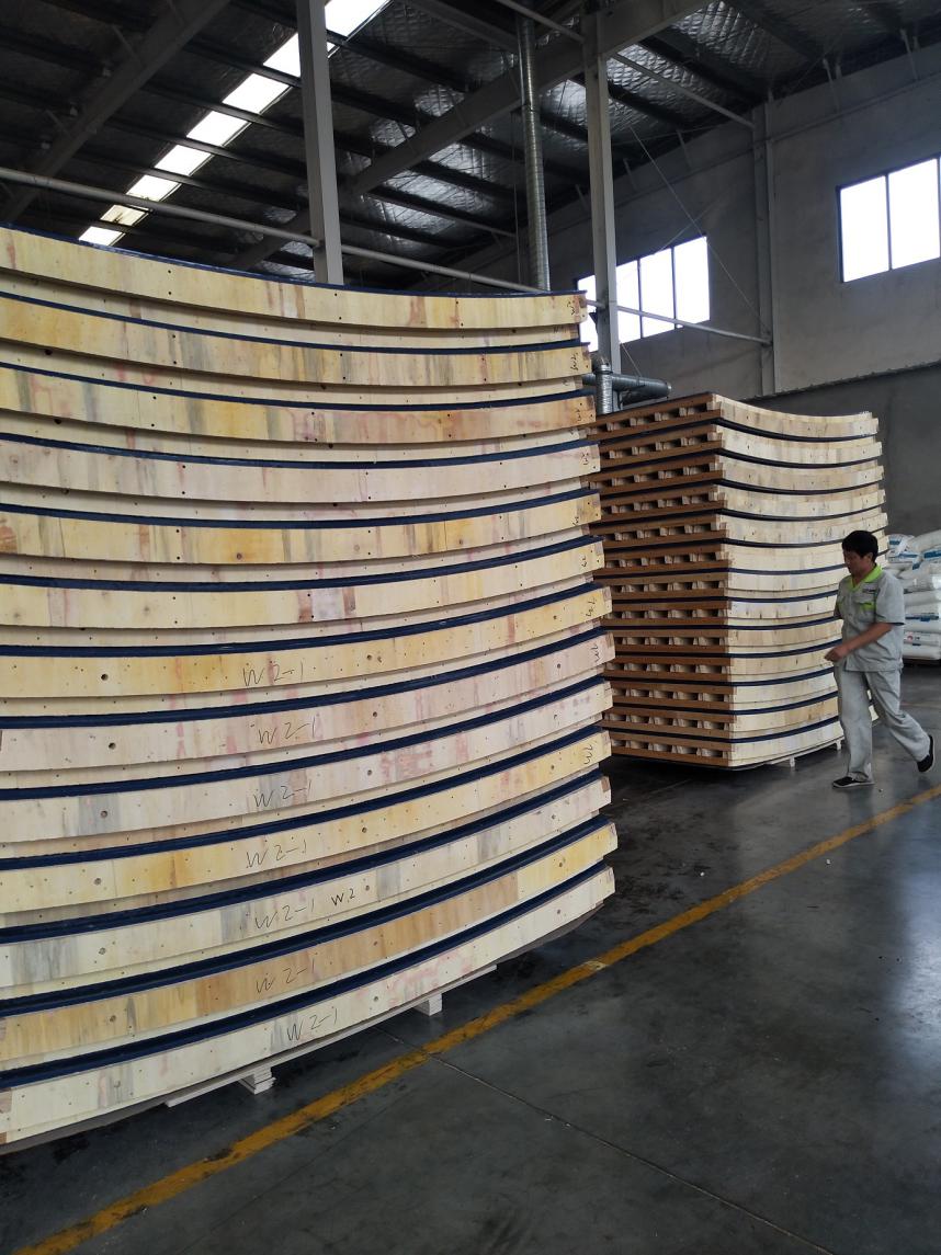 Hot Style Wooden Circular Curved Formwork for Water Tank