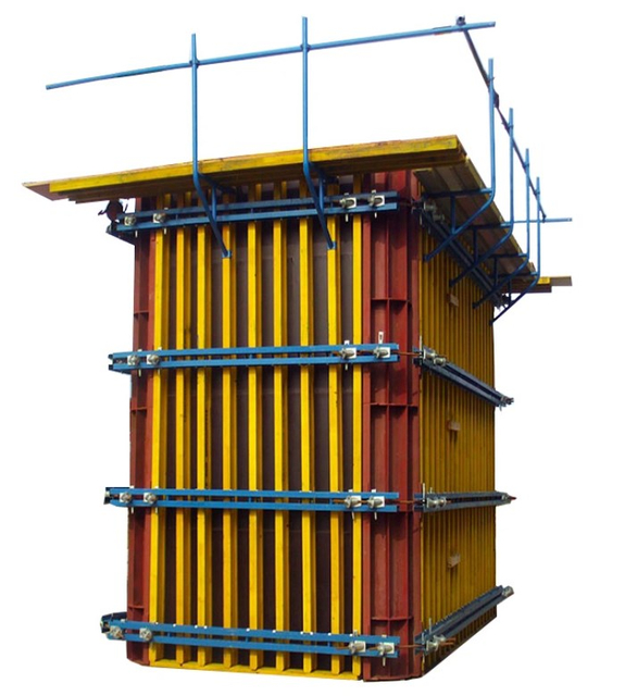 Low Cost Save Cost European Concrete Column Formwork Column Box Formwork