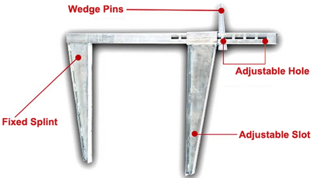 Adjustable Steel Beam Concrete Formwork Shuttering Beam Clamp