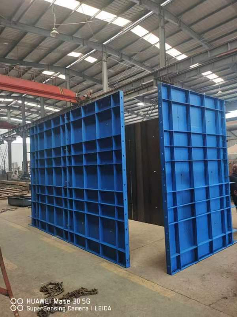 Any shape customized steel formwork metal form reuse in construction re-cast concrete