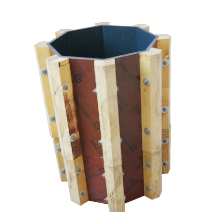 ZEEMO Customized Pool Edge Light Weight Concrete Curved Wood Formwork For Construction