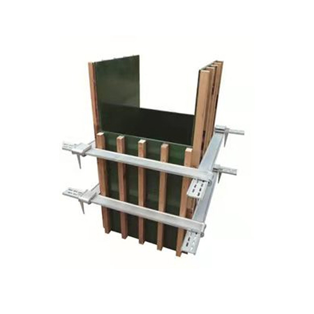 Customized formwork column clamp for concrete column