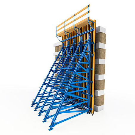 Single Side Wall Formwork System for Concrete