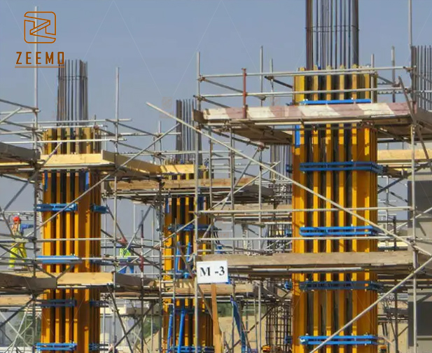 Zeemo Timber Beam Column Formwork System for Construction Column