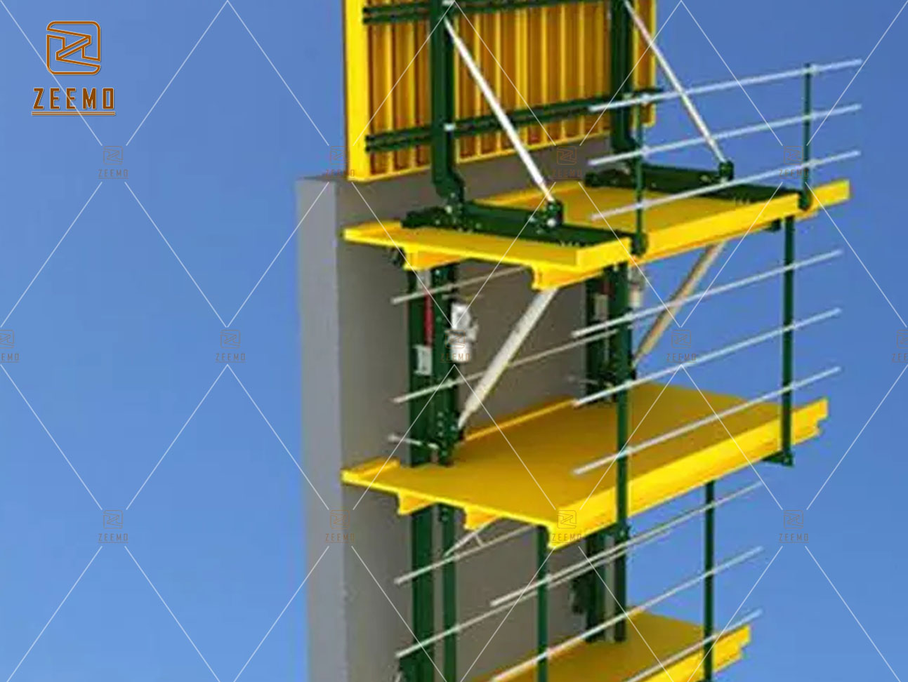 Zeemo Formwork Services Hydraulic Automatic Climbing Formwork