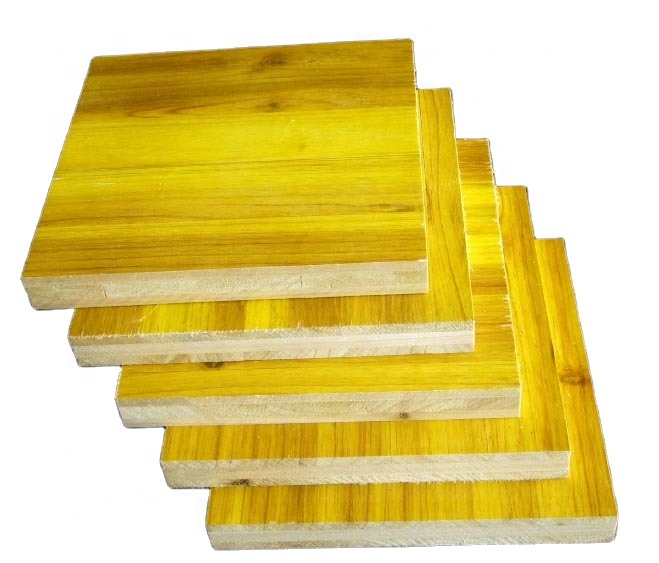 ZEEMO Yellow 21MM 27MM Waterproof Spruce Triply Plywood Panel for Shuttering Concrete Formwork