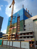 High Efficiency Construction Self Climbing System High Building Mobile Electric Steel Scaffolding Platforms Formwork