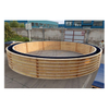 Curved Wall Reusable Construction Concrete Tank Formwork