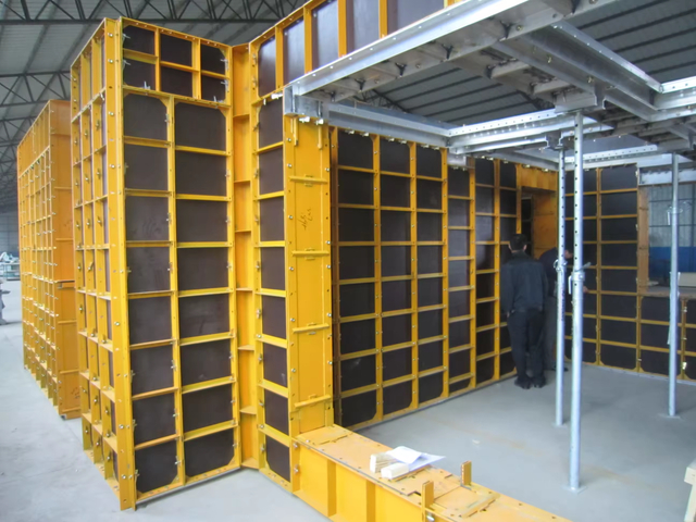 ZEEMO Factory Direct Sale Construction Concrete Euro Form Formwork Steel-plywood Formwork F Profile Bar