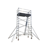 Philippines shoring support scaffolding tower H frame with ladder ringlock construction plank GI pipe scaffold accessories