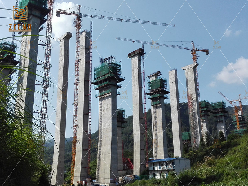 Auto climbing formwork for concrete lifting scaffolding operation platform