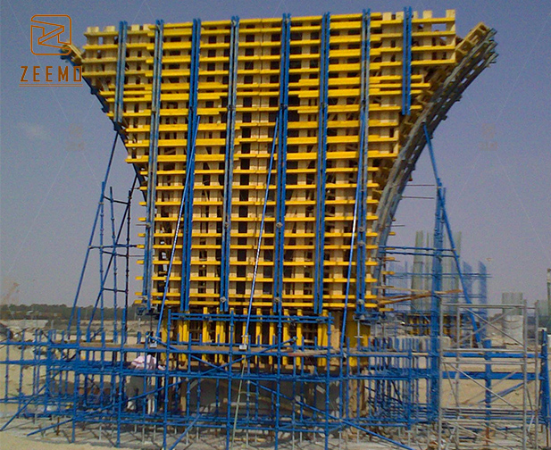 ZEEMO Adjustable Steel Frame Beam Formwork for Column And Wall H20 Timber Beam Column Formwork