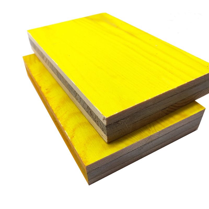 DOKA 3-Ply Yellow Formwork Plywood Boards 27mm Three-Layer Shuttering Panel for Construction