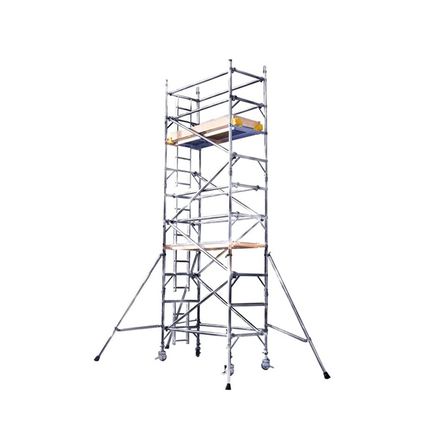 Masonry Construction Metal Ladder Frame Scaffolding for Outdoor Construction Echafaudage with Brace Andamios System