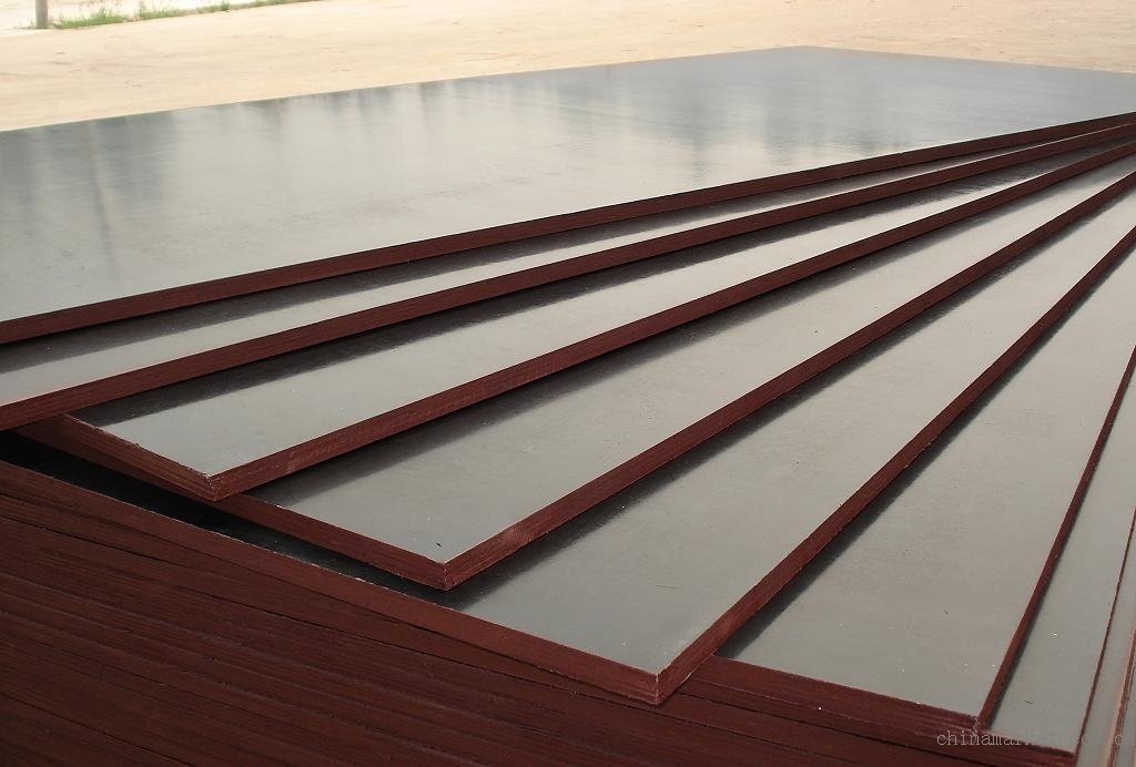 Lin Yi Zeemo Cheap Marine Biz Standard Black Film Faced Plywood for Sale