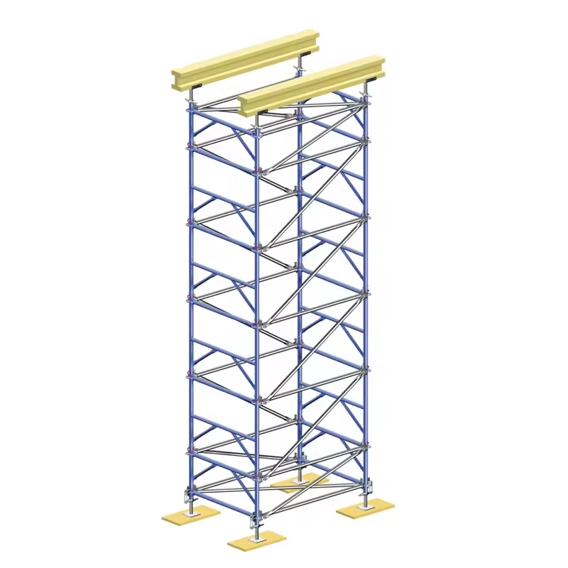 ZEEMO Hot Dipped Galvanized Steel Layer Andamio Heavy Duty Steel Ringlock Scaffolding Ring Lock Scaffolding Ringlock System