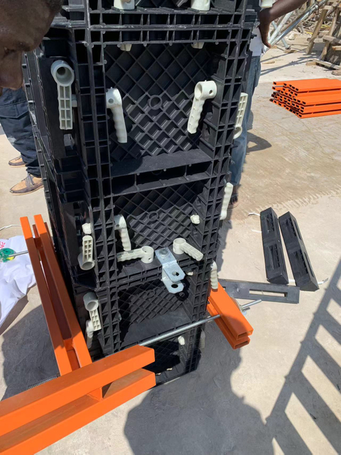 High Quality Cheap Price Plastic Panel System Pillar Mould Formwork For Concrete