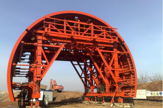  tunnel lining trolley single-side formwork