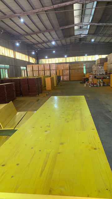 High Quality 21/27mm 3-ply Shuttering Plywood With Spruce Pine And Fir Three Ply Shuttering Panel Yellow Three Layer Board
