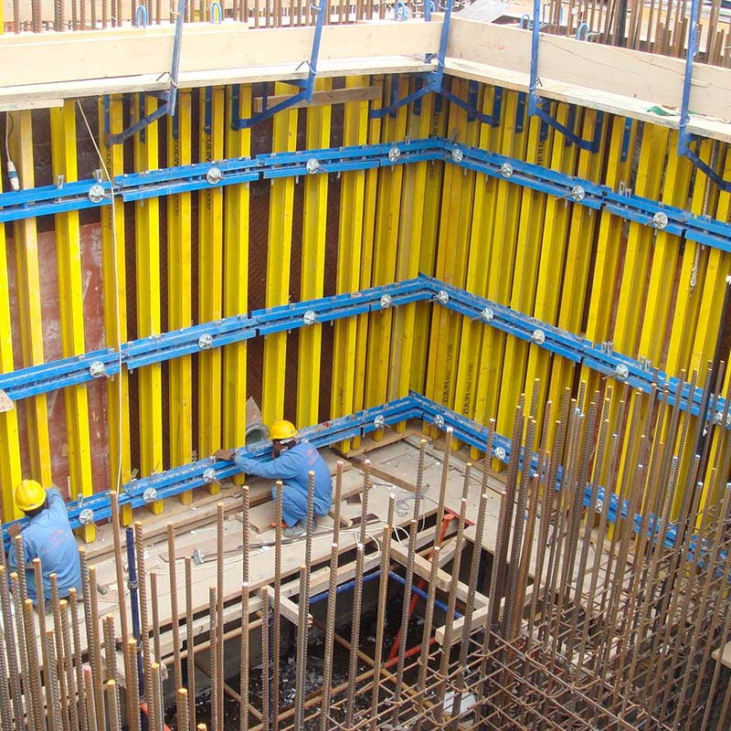 Zeemo H20 Beam Concrete Wall Formwork For Shear Wall Construction