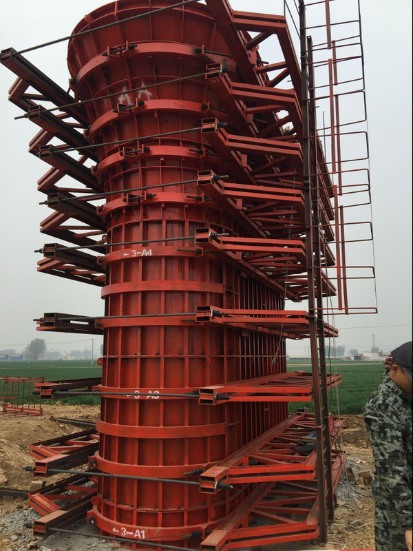 Factory Price Concrete Pole Steel Lab Arc Formwork Earthhouse