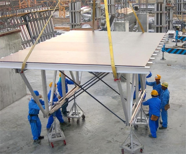 Steel Props Concrete Slab Formwork Decking System for Construction