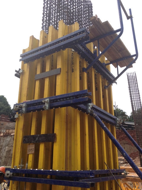 Factory Direct Sales Molds For Cement Concrete Big Pillar /Column Pier Column Formwork