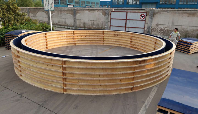 Zeemo Factory Wooden Plastic Round Tank Forms for Gas/water 