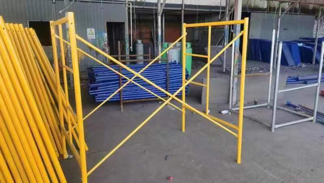 Phlippines scaffolding H frame labor platform construction plank 