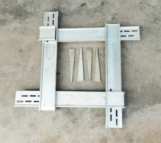 High Quality Galvanized Concrete Column Clamp for Mall