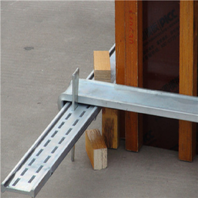 Galvanized steel column clamp adjustable