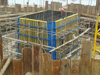 Doka Peri H20 system wall column formwork for shear wall concrete panels molds plywood beam system high efficient