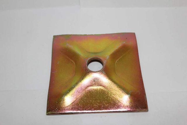 D140mm Square Casted Iron Jack Base Plate with Nice Price