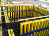 concrete construction flat wall tie formwork