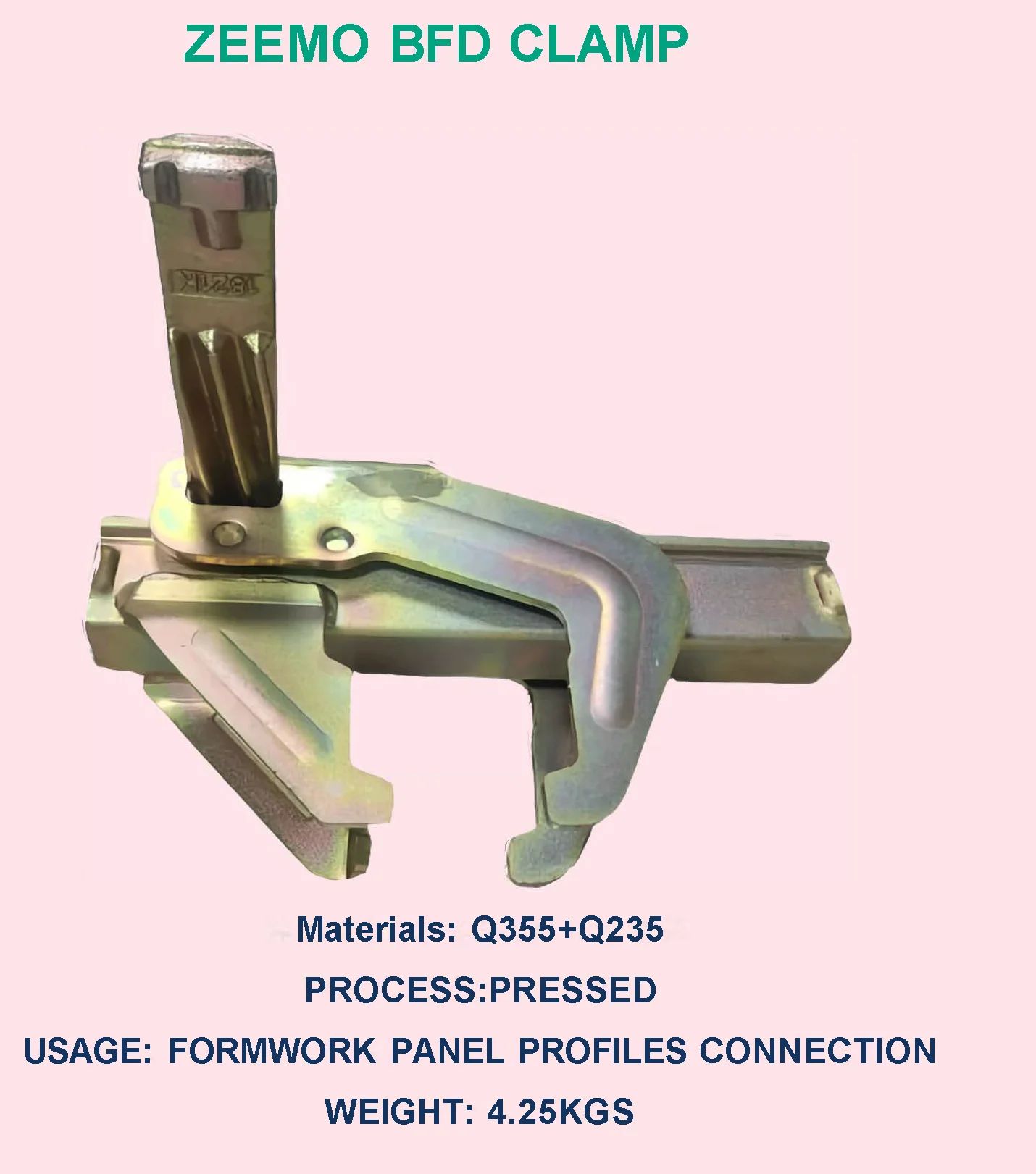 Factory Direct Sales Acrow Doka Formwork Adjustable Alignment BFD Clamp Rasto Panel