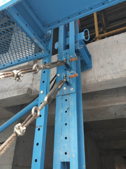 ZEEMO High Efficiency Advanced Concrete Formwork Automatic Climbing Scaffolding Formwork for Sale
