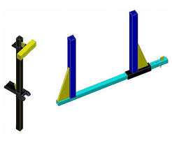 Adjustable Ground Formwork Beam Clamp for Pressd Lock