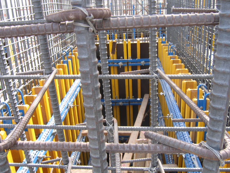 Zeemo Wall Formwork Shuttering with Concrete Plywood Column Formwork