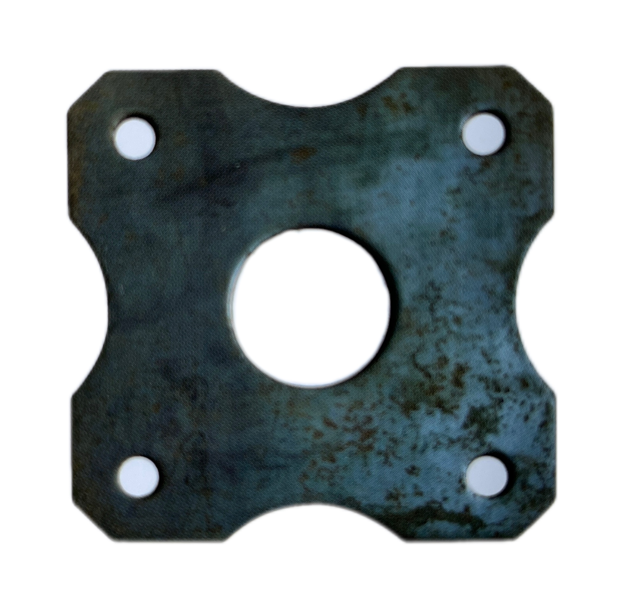 D140mm Square Casted Iron Jack Base Plate with Nice Price