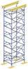 Galvanized Adjustable Work Platform Scaffold or Scaffolding Frame for Construction