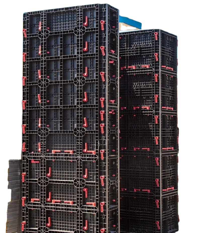 Recycled zeemo adjustable plastic modular column formwork concrete construction supplier for Iran