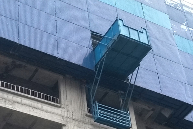 lift scaffolding Auto Climbing frame hydraulic electric formwork save cost and time for casting concrete operation platform