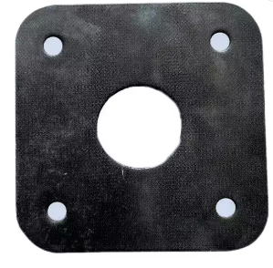 D140mm Square Casted Iron Jack Base Plate with Nice Price