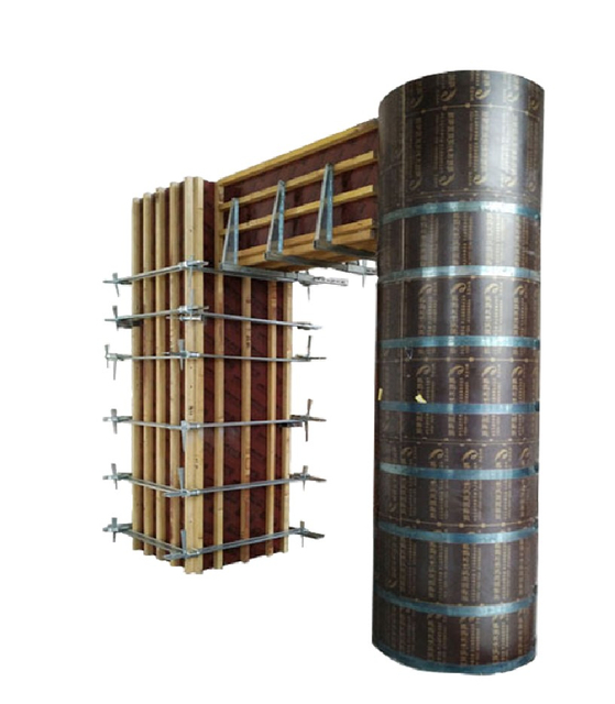 Zeemo Circular Column Formwork with Film Faced Plywood